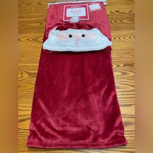 New Soft Hooded Santa
Plush Throw